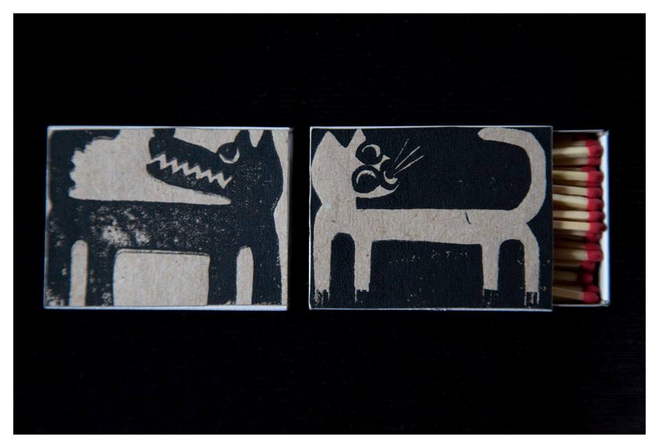 matchboxes with cats &dogs1